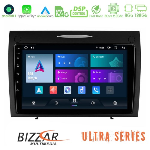 Bizzar Ultra Series Mercedes SLK Class 8core Android11 8+128GB Navigation Multimedia Tablet 9 Bizzar Ultra Series Mercedes SLK Class 8core Android11 8+128GB Navigation Multimedia Tablet 9