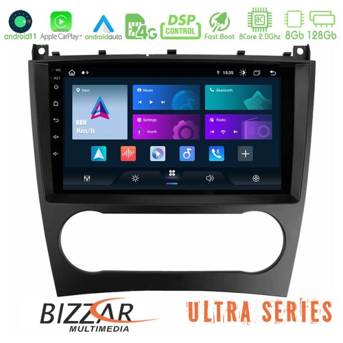 Bizzar Ultra Series Mercedes W203 Facelift 8core Android11 8+128GB Navigation Multimedia Tablet 9 Bizzar Ultra Series Mercedes W203 Facelift 8core Android11 8+128GB Navigation Multimedia Tablet 9