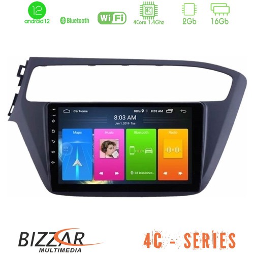 Bizzar 4C Series Hyundai i20 4Core Android12 2+16GB Navigation Multimedia Tablet 9 Bizzar 4C Series Hyundai i20 4Core Android12 2+16GB Navigation Multimedia Tablet 9