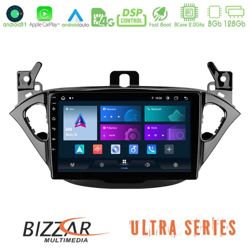 Bizzar Ultra Series Opel Corsa E 8core Android 11 8+128GB Navigation Multimedia Tablet 9 Bizzar Ultra Series Opel Corsa E 8core Android 11 8+128GB Navigation Multimedia Tablet 9