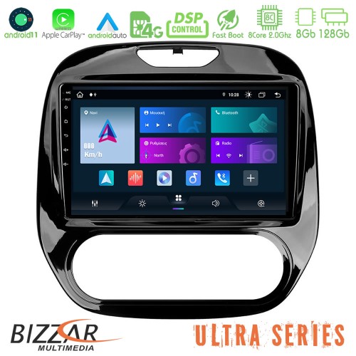 Bizzar Ultra Series Renault Captur 2013-2019 (Manual AC) 8core Android11 8+128GB Navigation Multimedia Tablet 9 Bizzar Ultra Series Renault Captur 2013-2019 (Manual AC) 8core Android11 8+128GB Navigation Multimedia Tablet 9
