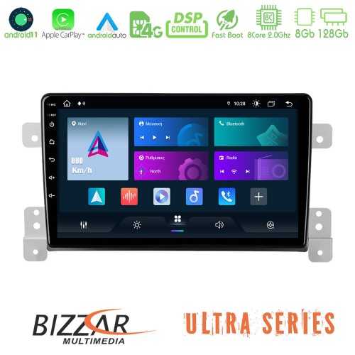 Bizzar Ultra Series Suzuki Grand Vitara 8core Android11 8+128GB Navigation Multimedia Tablet 9 Bizzar Ultra Series Suzuki Grand Vitara 8core Android11 8+128GB Navigation Multimedia Tablet 9