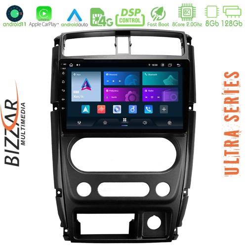 Bizzar Ultra Series Suzuki Jimny 2007-2017 8core Android11 8+128GB Navigation Multimedia Tablet 9 Bizzar Ultra Series Suzuki Jimny 2007-2017 8core Android11 8+128GB Navigation Multimedia Tablet 9
