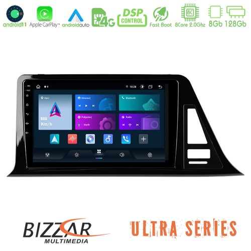 Bizzar Ultra Series Toyota CH-R 8core Android11 8+128GB Navigation Multimedia Tablet 9