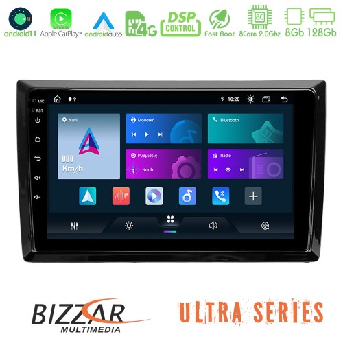 Bizzar Ultra Series VW Beetle 8core Android11 8+128GB Navigation Multimedia Tablet 9