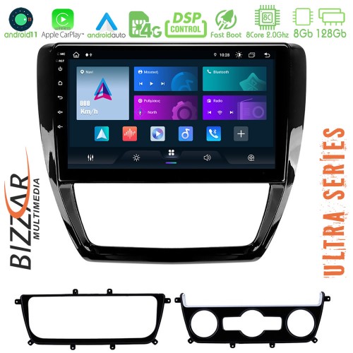 Bizzar Ultra Series VW Jetta 8core Android11 8+128GB Navigation Multimedia Tablet 10