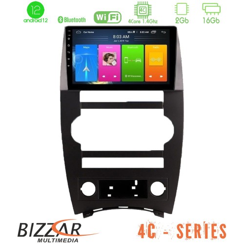 Bizzar 4C Series Jeep Commander 2007-2008 4Core Android12 2+16GB Navigation Multimedia Tablet 9 Bizzar 4C Series Jeep Commander 2007-2008 4Core Android12 2+16GB Navigation Multimedia Tablet 9
