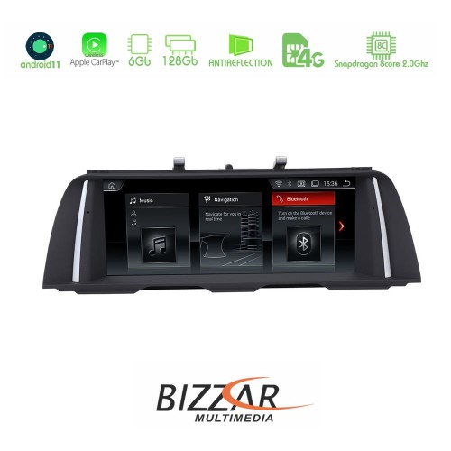 BMW 5 Series F10/F11 CIC Android11 (6+128GB) Navigation Multimedia 10.25″ HD Black Panel (OEM Style) BMW 5 Series F10/F11 CIC Android11 (6+128GB) Navigation Multimedia 10.25″ HD Black Panel (OEM Style)