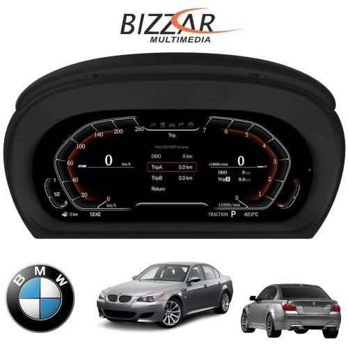 BMW 5series/6series E60/E63 Digital LCD Instrument Cluster 12,3 BMW 5series/6series E60/E63 Digital LCD Instrument Cluster 12,3