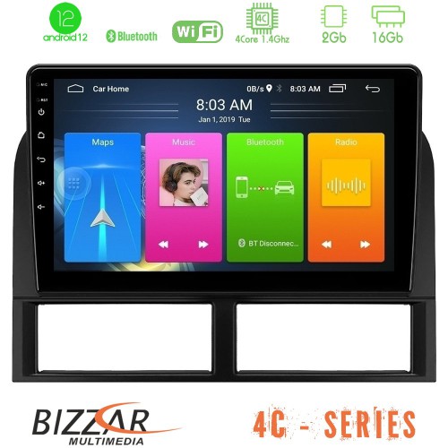 Bizzar 4C Series Jeep Grand Cherokee 1999-2004 4Core Android12 2+16GB Navigation Multimedia Tablet 9 Bizzar 4C Series Jeep Grand Cherokee 1999-2004 4Core Android12 2+16GB Navigation Multimedia Tablet 9