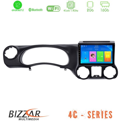Bizzar 4C Series Jeep Wrangler 2011-2014 4Core Android12 2+16GB Navigation Multimedia Tablet 9 Bizzar 4C Series Jeep Wrangler 2011-2014 4Core Android12 2+16GB Navigation Multimedia Tablet 9