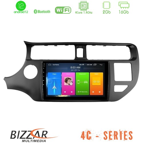 Bizzar 4C Series Kia Rio 2011-2015 4Core Android12 2+16GB Navigation Multimedia Tablet 9 Bizzar 4C Series Kia Rio 2011-2015 4Core Android12 2+16GB Navigation Multimedia Tablet 9