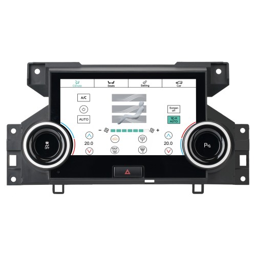 Land Rover Discovery LR4 2010 - 2016 Touchscreen AC Climate Control Panel Land Rover Discovery LR4 2010 - 2016 Touchscreen AC Climate Control Panel