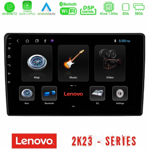 Lenovo Car Pad 8Core Android12 2+32GB Navigation Multimedia Tablet 10