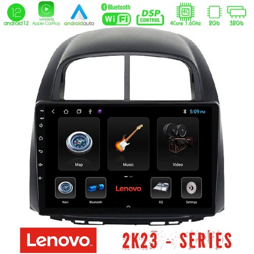 Lenovo Car Pad Daihatsu Sirion/Subaru Justy 4Core Android12 2+32GB Navigation Multimedia Tablet 10
