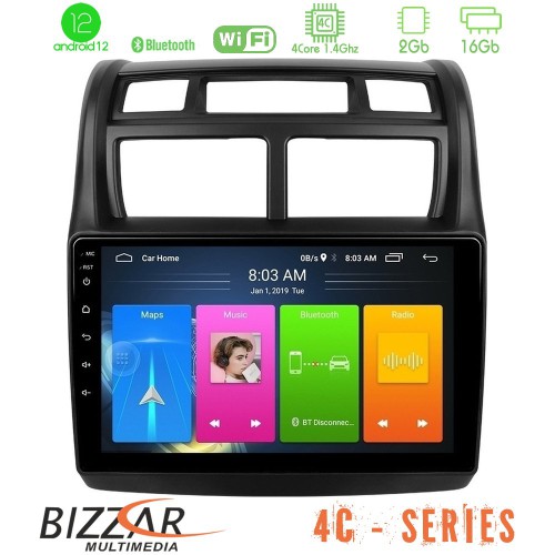 Bizzar 4C Series Kia Sportage 2005-2008 4Core Android12 2+16GB Navigation Multimedia Tablet 9 Bizzar 4C Series Kia Sportage 2005-2008 4Core Android12 2+16GB Navigation Multimedia Tablet 9