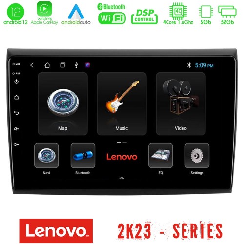 Lenovo Car Pad Fiat Bravo 4Core Android12 2+32GB Navigation Multimedia Tablet 9 Lenovo Car Pad Fiat Bravo 4Core Android12 2+32GB Navigation Multimedia Tablet 9