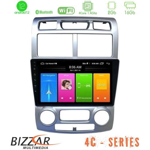 Bizzar 4C Series Kia Sportage 2005-2008 4Core Android12 2+16GB Navigation Multimedia Tablet 9″ Bizzar 4C Series Kia Sportage 2005-2008 4Core Android12 2+16GB Navigation Multimedia Tablet 9″