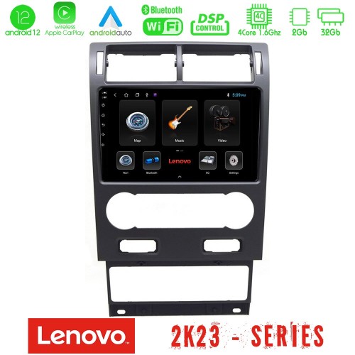Lenovo Car Pad Ford Mondeo 2004-2007 4Core Android12 2+32GB Navigation Multimedia Tablet 9