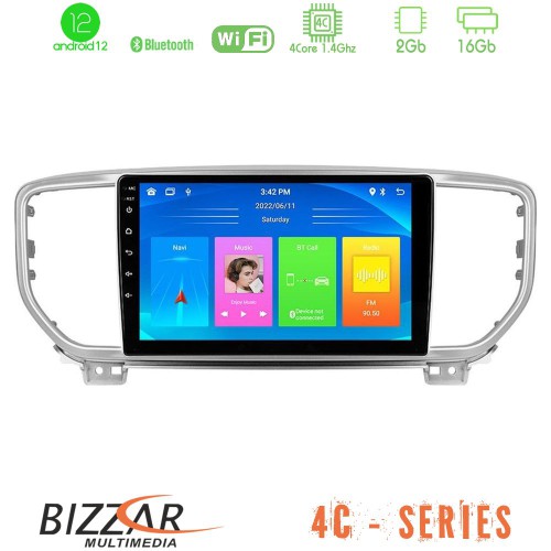 Bizzar 4C Series Kia Sportage 2018-2021 4Core Android12 2+16GB Navigation Multimedia Tablet 9 Bizzar 4C Series Kia Sportage 2018-2021 4Core Android12 2+16GB Navigation Multimedia Tablet 9