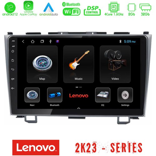 Lenovo Car Pad Honda CRV 4Core Android12 2+32GB Navigation Multimedia Tablet 9