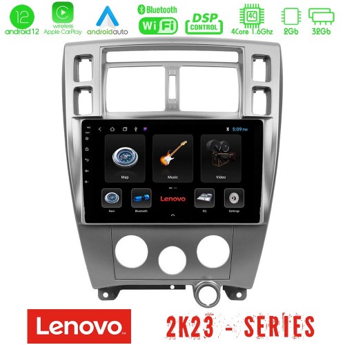 Lenovo Car Pad Hyundai Tucson 4Core Android12 2+32GB Navigation Multimedia Tablet 9