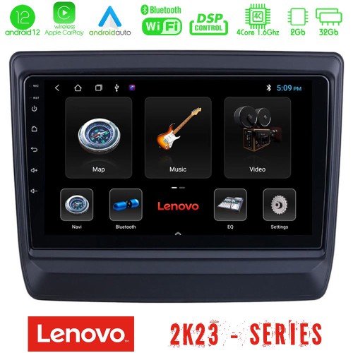 Lenovo Car Pad Isuzu D-MAX 2020-2023 4Core Android12 2+32GB Navigation Multimedia Tablet 9