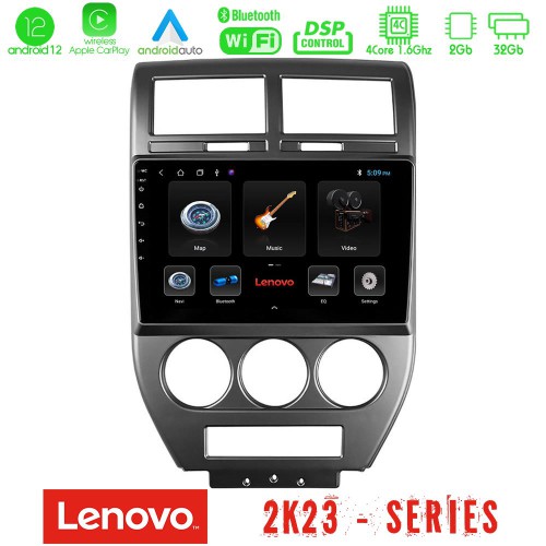 Lenovo Car Pad Jeep Compass/Patriot 2007-2008 4Core Android12 2+32GB Navigation Multimedia Tablet 10 Lenovo Car Pad Jeep Compass/Patriot 2007-2008 4Core Android12 2+32GB Navigation Multimedia Tablet 10