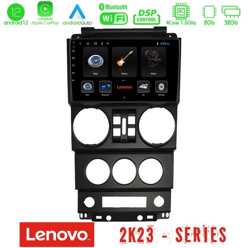 Lenovo Car Pad Jeep Wrangler 2008-2010 4Core Android12 2+32GB Navigation Multimedia Tablet 9 Lenovo Car Pad Jeep Wrangler 2008-2010 4Core Android12 2+32GB Navigation Multimedia Tablet 9