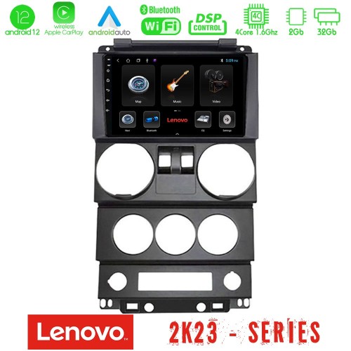 Lenovo Car Pad Jeep Wrangler 2Door 2008-2010 4Core Android12 2+32GB Navigation Multimedia Tablet 9 Lenovo Car Pad Jeep Wrangler 2Door 2008-2010 4Core Android12 2+32GB Navigation Multimedia Tablet 9