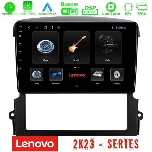 Lenovo Car Pad Kia Sorento 4Core Android12 2+32GB Navigation Multimedia Tablet 9