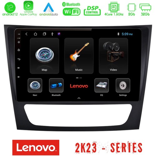 Lenovo Car Pad Mercedes E Class / CLS Class 4Core Android12 2+32GB Navigation Multimedia