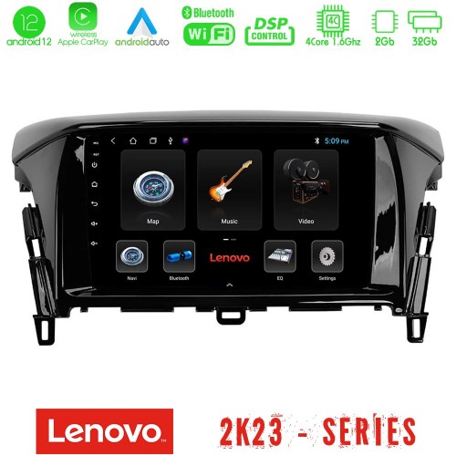 Lenovo Car Pad Mitsubishi Eclipse Cross 4Core Android12 2+32GB Navigation Multimedia Tablet 9