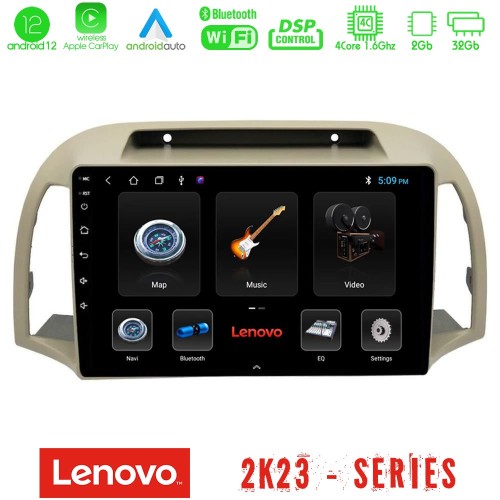 Lenovo Car Pad Nissan Micra K12 2002-2010 4Core Android12 2+32GB Navigation Multimedia Tablet 9 Lenovo Car Pad Nissan Micra K12 2002-2010 4Core Android12 2+32GB Navigation Multimedia Tablet 9