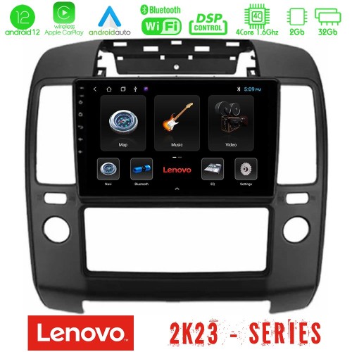 Lenovo Car Pad Nissan Navara 4Core Android12 2+32GB Navigation Multimedia Tablet 9