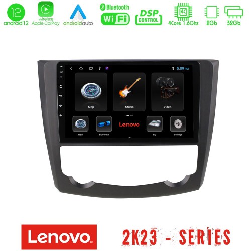 Lenovo Car Pad Renault Kadjar 4Core Android12 2+32GB Navigation Multimedia Tablet 9