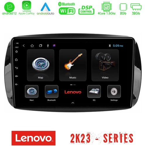 Lenovo Car Pad Smart 453 4Core Android12 2+32GB Navigation Multimedia Tablet 9
