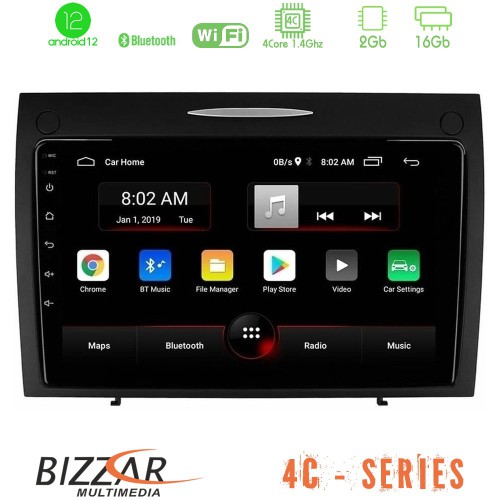 Bizzar 4C Series Mercedes SLK Class 4Core Android12 2+16GB Navigation Multimedia Tablet 9 Bizzar 4C Series Mercedes SLK Class 4Core Android12 2+16GB Navigation Multimedia Tablet 9