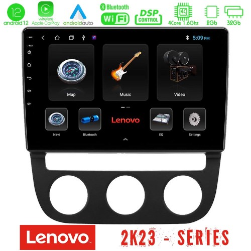 Lenovo Car Pad VW Jetta 4Core Android12 2+32GB Navigation Multimedia Tablet 10