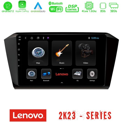 Lenovo Car Pad VW Passat 4Core Android12 2+32GB Navigation Multimedia Tablet 10
