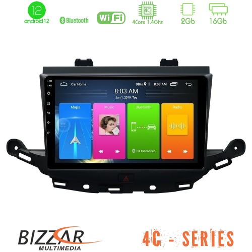 Bizzar 4C Series Opel Astra K 2015-2019 4Core Android12 2+16GB Navigation Multimedia Tablet 9 Bizzar 4C Series Opel Astra K 2015-2019 4Core Android12 2+16GB Navigation Multimedia Tablet 9