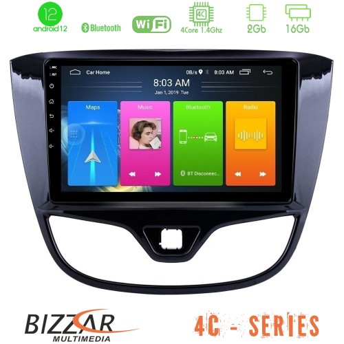 Bizzar 4C Series Opel Karl 2015-2019 4Core Android12 2+16GB Navigation Multimedia Tablet 9 Bizzar 4C Series Opel Karl 2015-2019 4Core Android12 2+16GB Navigation Multimedia Tablet 9