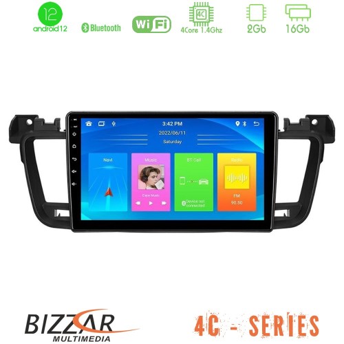 Bizzar 4C Series Peugeot 508 2010-2018 4Core Android12 2+16GB Navigation Multimedia Tablet 9 Bizzar 4C Series Peugeot 508 2010-2018 4Core Android12 2+16GB Navigation Multimedia Tablet 9