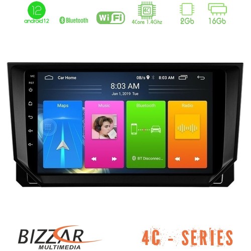 Bizzar 4C Series Seat Arona/Ibiza 4Core Android12 2+16GB Navigation Multimedia Tablet 9 Bizzar 4C Series Seat Arona/Ibiza 4Core Android12 2+16GB Navigation Multimedia Tablet 9