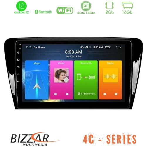 Bizzar 4C Series Skoda Octavia 7 4Core Android12 2+16GB Navigation Multimedia Tablet 10 Bizzar 4C Series Skoda Octavia 7 4Core Android12 2+16GB Navigation Multimedia Tablet 10