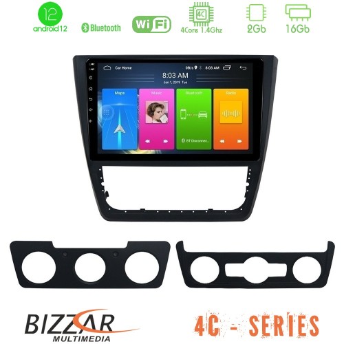 Bizzar 4C Series Skoda Yeti 2009> 4Core Android12 2+16GB Navigation Multimedia Tablet 10 Bizzar 4C Series Skoda Yeti 2009> 4Core Android12 2+16GB Navigation Multimedia Tablet 10