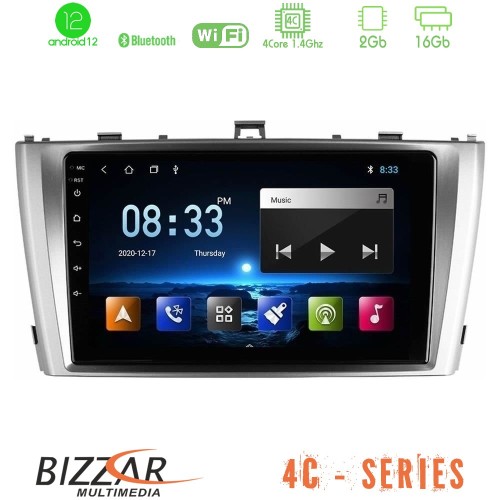 Bizzar 4C Series Toyota Avensis T27 4Core Android12 2+16GB Navigation Multimedia Tablet 9 Bizzar 4C Series Toyota Avensis T27 4Core Android12 2+16GB Navigation Multimedia Tablet 9