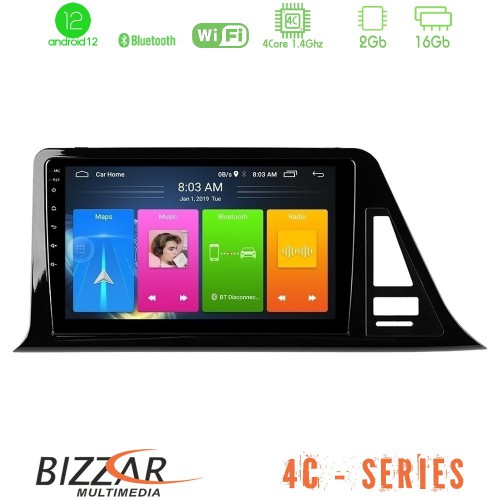 Bizzar 4C Series Toyota CH-R 4Core Android12 2+16GB Navigation Multimedia Tablet 9 Bizzar 4C Series Toyota CH-R 4Core Android12 2+16GB Navigation Multimedia Tablet 9