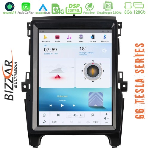 Bizzar Ford Ranger 2016-2022 Android 11 (8+128GB) Tesla 13 Bizzar Ford Ranger 2016-2022 Android 11 (8+128GB) Tesla 13