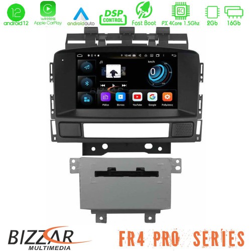 Bizzar FR4 Pro Series Opel Astra J Android 12 4core (2+16GB) Multimedia Station Bizzar FR4 Pro Series Opel Astra J Android 12 4core (2+16GB) Multimedia Station
